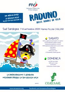 Raduno delle scuole vela 2019: SUD Sardegna 7-8 settembre 2019