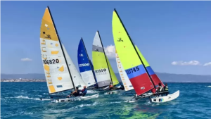 allenamento di classe multiscafi