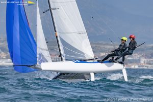 30 equipaggi al Windsurfing Club Cagliari per la prima Regata Nazionale Nacra 15
