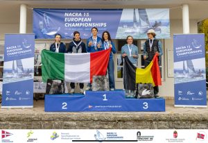 Alessandro Vargiu e Noa Lisci (WCC) vincono il Campionato europeo Nacra 15