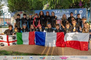 Argento per la squadra LNI Sulcis al Primo Sardinia Team Race World Championship O’pen Skiff