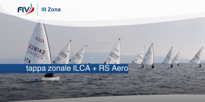 ILCA e RS Aero insieme: prima tappa zonale condivisa