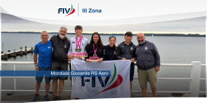 Mondiale Giovanile RS Aero: Andrea Carboni campione del mondo Under 17, argento per Alice Sussarello U